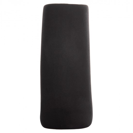 ΕΠΙΤΡΑΠΕΖΙΟ ΚΕΡΑΜΙΚΟ ΔΙΑΚΟΣΜΗΤΙΚΟ ELLIPTO HM4646.02 ΜΑΥΡΟ ΜΑΤ 18x6,5x14Υεκ