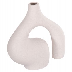 ΕΠΙΤΡΑΠΕΖΙΟ ΚΕΡΑΜΙΚΟ ΔΙΑΚΟΣΜΗΤΙΚΟ ISIL HM4597.01 ΥΠΟΛΕΥΚΟ ΚΡΥΣΤΑΛΛΙΚΟ 29x11x29Υεκ