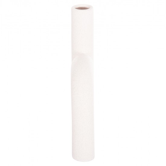 ΕΠΙΤΡΑΠΕΖΙΟ ΚΕΡΑΜΙΚΟ ΔΙΑΚΟΣΜΗΤΙΚΟ ARCON HM4638.01 ΚΡΥΣΤΑΛΛΙΚΟ ΥΠΟΛΕΥΚΟ 25,5x6x34Υεκ