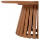 ΣΕΤ 2ΤΜΧ ΤΡΑΠΕΖΙΑ ΣΑΛΟΝΙΟΥ TALBERT HM21083 MDF ΦΥΣΙΚΟ ΞΥΛΟΥ Φ80εκ & Φ45εκ