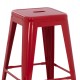 ΣΚΑΜΠΟ ΜΕΣΑΙΟΥ ΥΨΟΥΣ ΜΕΤΑΛΛΙΚΟ MELITA-PRO HM8573.44 ΚΟΚΚΙΝΟ 43x43x67Υεκ.