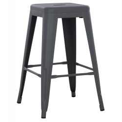 ΣΚΑΜΠΟ ΜΕΣΑΙΟΥ ΥΨΟΥΣ ΜΕΤΑΛΛΙΚΟ MELITA-PRO HM8573.50 ΓΚΡΙ 43x43x67Υεκ.