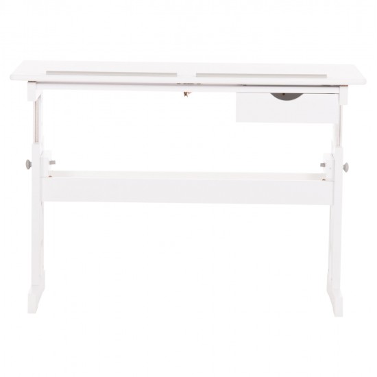 ΓΡΑΦΕΙΟ/ΣΧΕΔΙΑΣΤΗΡΙΟ ASCENT HM18289 MDF ΣΕ ΛΕΥΚΟ 109x55x87,5Υεκ