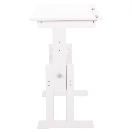 ΓΡΑΦΕΙΟ/ΣΧΕΔΙΑΣΤΗΡΙΟ ASCENT HM18289 MDF ΣΕ ΛΕΥΚΟ 109x55x87,5Υεκ