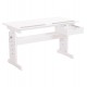 ΓΡΑΦΕΙΟ/ΣΧΕΔΙΑΣΤΗΡΙΟ ASCENT HM18289 MDF ΣΕ ΛΕΥΚΟ 109x55x87,5Υεκ
