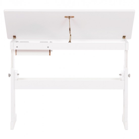 ΓΡΑΦΕΙΟ/ΣΧΕΔΙΑΣΤΗΡΙΟ ASCENT HM18289 MDF ΣΕ ΛΕΥΚΟ 109x55x87,5Υεκ