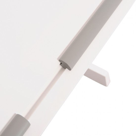 ΓΡΑΦΕΙΟ/ΣΧΕΔΙΑΣΤΗΡΙΟ ASCENT HM18289 MDF ΣΕ ΛΕΥΚΟ 109x55x87,5Υεκ