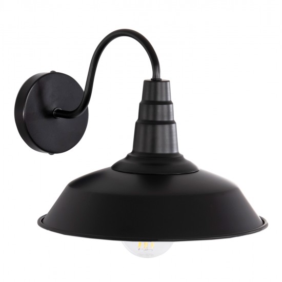 ΑΠΛΙΚΑ ΤΟΙΧΟΥ DONO HM4478 ΜΕΤΑΛΛΟ ΣΕ ΜΑΥΡΟ 26x31x25Υεκ.