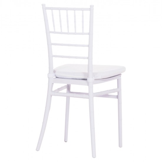 ΚΑΡΕΚΛΑ CATERING TIFFANY ΜΕ ΜΑΞΙΛΑΡΙ HM21104 ΛΕΥΚΟ ΠΟΛΥΠΡΟΠΥΛΕΝΙΟ 39x47x89Yεκ.