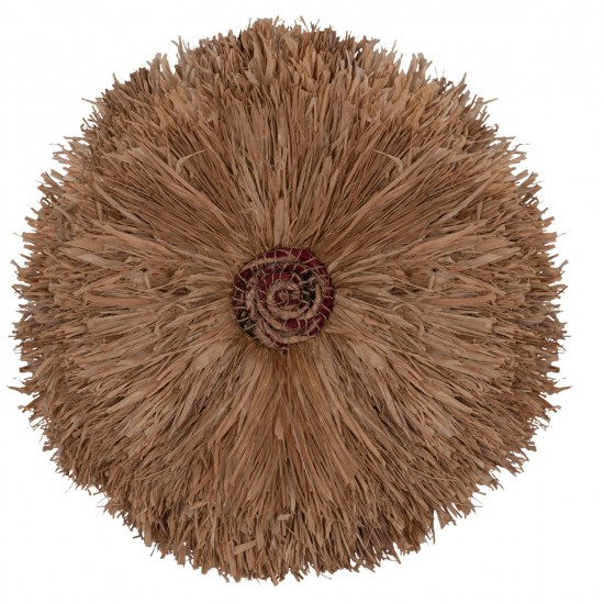 ΔΙΑΚΟΣΜΗΤΙΚΟ ΤΟΙΧΟΥ ΣΤΡΟΓΓΥΛΟ ABOR HM4717 ΙΝΕΣ SISAL ΦΥΣΙΚΟ Φ60εκ.