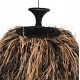 ΦΩΤΙΣΤΙΚΟ ΟΡΟΦΗΣ ORDEM HM4716 ΚΑΠΕΛΟ ΙΝΕΣ SISAL & ΜΠΑΝΑΝΑΣ-ΜΑΥΡΟ & ΦΥΣΙΚΟ Φ60x50Υεκ