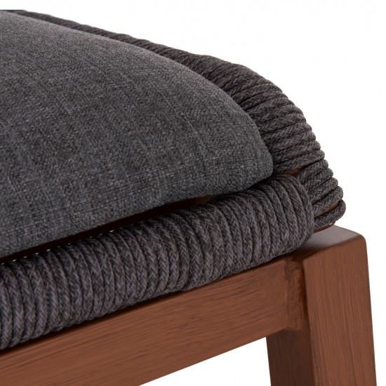 ΣΚΑΜΠΟ ΜΠΑΡ ΜΕΣ.ΥΨΟΥΣ HOWARD HM5791.22 ΚΑΦΕ ΑΛΟΥΜΙΝΙΟ--ΣΚΟΥΡΟ ΓΚΡΙ ΣΧΟΙΝΙ 47,5x55x94,5Υεκ