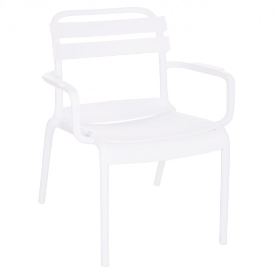 ΠΟΛΥΘΡΟΝΑ ΣΑΛΟΝΙΟΥ ΠΟΛΥΠΡΟΠΥΛΕΝΙΟΥ KORVER HM6333.01 ΛΕΥΚΗ 63.5x65x76Υεκ.