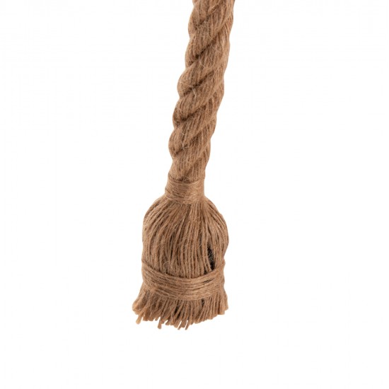 ΦΩΤΙΣΤΙΚΟ ΟΡΟΦΗΣ ΚΡΕΜΑΣΤΟ ΜΕ ΛΑΜΠΤΗΡΑ HM11929.02--ΣΧΟΙΝΙ 1m ΠΑΧΟΥΣ 2cm-ΝΤΟΥΙ Ε27