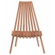 ΠΟΛΥΘΡΟΝΑ LOUNGE ΠΤΥΣΣΟΜΕΝΗ SHIGAO HM18112 ΞΥΛΟ TEAK--ΦΥΣΙΚΟ 61x88.5x89Υεκ.