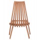 ΠΟΛΥΘΡΟΝΑ LOUNGE ΠΤΥΣΣΟΜΕΝΗ SHIGAO HM18112 ΞΥΛΟ TEAK--ΦΥΣΙΚΟ 61x88.5x89Υεκ.
