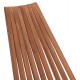 ΠΟΛΥΘΡΟΝΑ LOUNGE ΠΤΥΣΣΟΜΕΝΗ SHIGAO HM18112 ΞΥΛΟ TEAK--ΦΥΣΙΚΟ 61x88.5x89Υεκ.