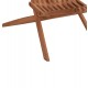 ΠΟΛΥΘΡΟΝΑ LOUNGE ΠΤΥΣΣΟΜΕΝΗ SHIGAO HM18112 ΞΥΛΟ TEAK--ΦΥΣΙΚΟ 61x88.5x89Υεκ.