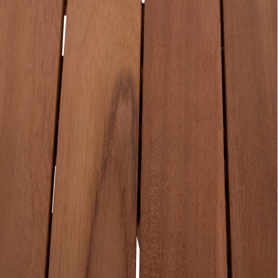 ΕΠΙΦΑΝΕΙΑ ΤΡΑΠΕΖΙΟΥ ΣΤΡΟΓΓΥΛΗ HM18133 ΞΥΛΟ TEAK--ΦΥΣΙΚΟ Φ70x4(πάχος)εκ.