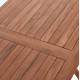 ΤΡΑΠΕΖΙ ΠΤΥΣΣΟΜΕΝΟ ΟΡΘΟΓΩΝΙΟ ERIS HM18117 ΞΥΛΟ TEAK--ΦΥΣΙΚΟ 120x70x76Υεκ.