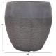 ΣΕΤ 3ΤΜΧ ΓΛΑΣΤΡΕΣ ΣΕΙΡΑ GARDENER HM4725 FIBERCLAY-ΣΕ ΣΚΟΥΡΟ CEMENT ΧΡΩΜΑ Φ55x54Υεκ