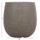 ΣΕΤ 4ΤΜΧ ΓΛΑΣΤΡΕΣ ΣΤΡΟΓΓΥΛΕΣ GARDENER HM4726 FIBERCLAY ΓΚΡΙΖΟΠΡΑΣΙΝΟ Φ52x55Υεκ