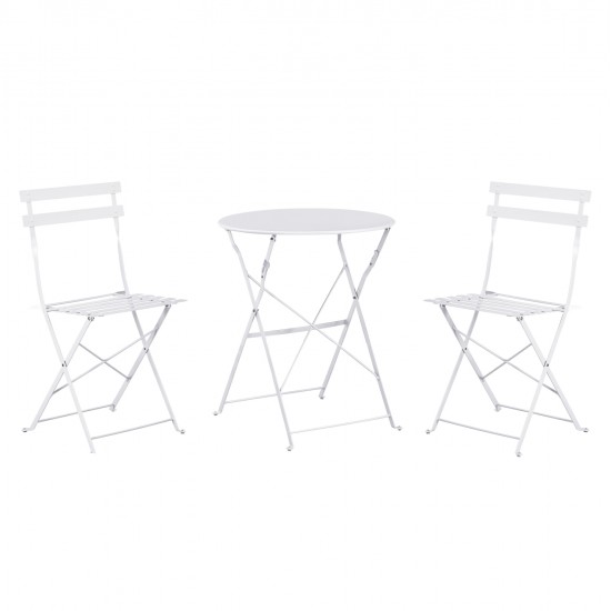 ΣΕΤ ΖΑΠΠΕΙΟΥ 3TMX SOPHIE HM21118.01 ΜΕΤΑΛΛΙΚΟ ΣΕ ΛΕΥΚΟ ΧΡΩΜΑ