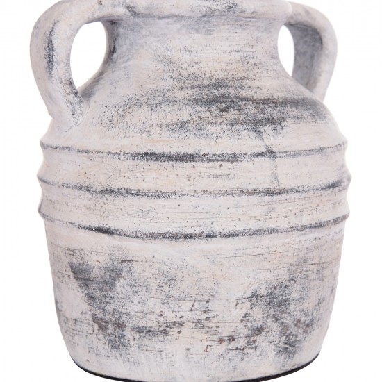 ΔΙΑΚΟΣΜΗΤΙΚΟ ΕΠΙΤΡΑΠΕΖΙΟ ΒΑΖΟ VERMO HM4398 ΤΕΡΑΚΟΤΑ ΣΕ ΑΝΟΙΧΤΟ ΓΚΡΙ Φ21x22Υεκ.