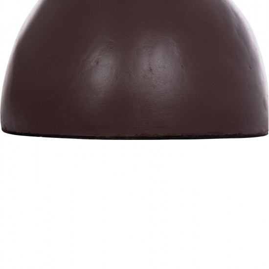 ΔΙΑΚΟΣΜΗΤΙΚΟ ΒΑΖΟ ΔΑΠΕΔΟΥ MAYNARD HM4672.07L TERRACOTTA ΣΟΚΟΛΑΤΙ-RATTAN Φ32x62.5Υεκ