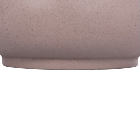 ΔΙΑΚΟΣΜΗΤΙΚΟ ΒΑΖΟ ΔΑΠΕΔΟΥ LINTER HM4662.05L FIBER CEMENT ΓΚΡΙ ΜΑΤ--ΞΥΛΟ ΤΕΑΚ Φ41x47Υεκ