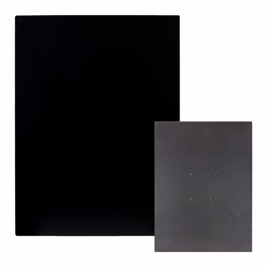 ΕΠΙΦΑΝΕΙΑ ΤΡΑΠΕΖΙΟΥ HPL ΟΡΘΟΓΩΝΙΑ HM6350.21 ΜΑΥΡΟ 60x80εκ.