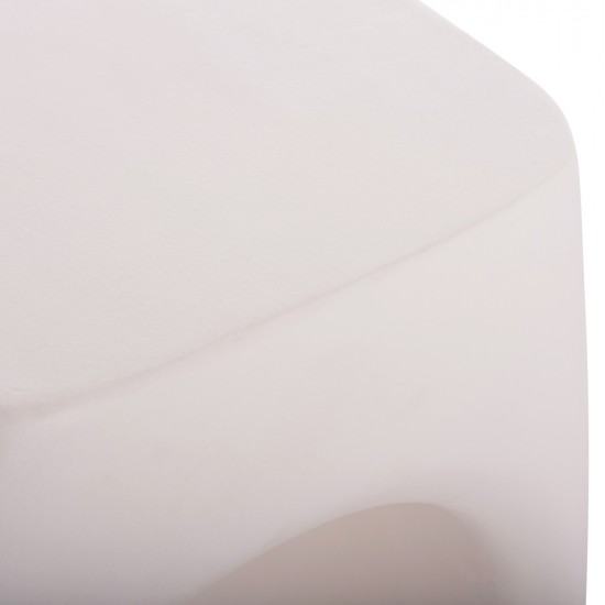 ΣΚΑΜΠΟ ΣΑΛΟΝΙΟΥ LANS HM4691.02 FIBER CEMENT ΣΕ ΛΕΥΚΟ--55x30x46Υεκ.