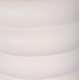 ΣΚΑΜΠΟ PUFFAT HM18172.02 FIBER CEMENT ΛΕΥΚΟ- ΞΥΛΟ TEAK TOP Φ45x46Υεκ.