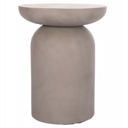 ΒΟΗΘΗΤΙΚΟ ΤΡΑΠΕΖΙ ANNA HM18160.03 FIBER CEMENT ΣΕ ΓΚΡΙ--Φ60x76Υεκ.