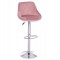 ΣΚΑΜΠΟ ΜΠΑΡ ROSE HM204.42 ΜΕ ΑΜΟΡΤΙΣΕΡ ΧΡΩΜΙΟΥ & ΣΑΠΙΟ ΜΗΛΟ ΒΕΛΟΥΔΟ 48x45x105Υεκ.