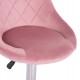 ΣΚΑΜΠΟ ΜΠΑΡ ROSE HM204.42 ΜΕ ΑΜΟΡΤΙΣΕΡ ΧΡΩΜΙΟΥ & ΣΑΠΙΟ ΜΗΛΟ ΒΕΛΟΥΔΟ 48x45x105Υεκ.