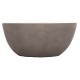ΤΡΑΠΕΖΙ ΣΑΛΟΝΙΟΥ ΣΤΡΟΓΓΥΛΟ ALLAN HM18162.03 FIBER CEMENT ΣΕ ΓΚΡΙ--Φ92x49Υεκ.