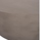 ΤΡΑΠΕΖΙ ΣΑΛΟΝΙΟΥ ΣΤΡΟΓΓΥΛΟ ALLAN HM18162.03 FIBER CEMENT ΣΕ ΓΚΡΙ--Φ92x49Υεκ.