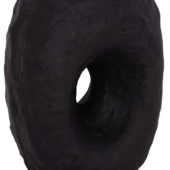 ΕΠΙΤΡΑΠΕΖΙΟ ΔΙΑΚΟΣΜΗΤΙΚΟ ΒΑΖΟ NAMENTIS HM4673.01L ΜΑΥΡΗ ΤΕΡΑΚΟΤΑ--26.5x16x36.5Υεκ