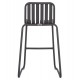 ΣΚΑΜΠΟ ΜΠΑΡ ΑΛΟΥΜΙΝΙΟΥ RACHEL HM6341.01 ΓΚΡΙ 47x56,5x98,5Υεκ.