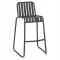 ΣΚΑΜΠΟ ΜΠΑΡ ΑΛΟΥΜΙΝΙΟΥ RACHEL HM6341.01 ΓΚΡΙ 47x56,5x98,5Υεκ.