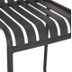 ΣΚΑΜΠΟ ΜΠΑΡ ΑΛΟΥΜΙΝΙΟΥ RACHEL HM6341.01 ΓΚΡΙ 47x56,5x98,5Υεκ.