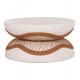 ΤΡΑΠΕΖΙ ΣΑΛΟΝΙΟΥ ANNA HM18157.02 FIBER CEMENT ΛΕΥΚΟ-ΦΥΣΙΚΟ RATTAN--Φ92x44.5Υεκ