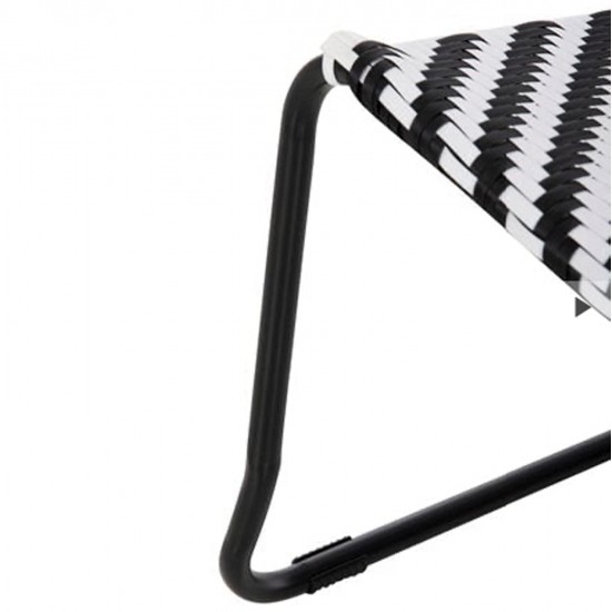 ΣΕΤ LOUNGE 3TMX ΕΞ.ΧΩΡΟΥ PONY HM21193 ΜΕΤΑΛΛΟ ΣΕ ΓΚΡΙ--ΣΥΝΘ.RATTAN ΣΕ ΛΕΥΚΟ-ΜΑΥΡΟ
