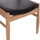 ΠΟΛΥΘΡΟΝΑ CERSEI HM9946.01 RUBBERWOOD ΣΕ LIGHT OAK & PU ΣΕ ΜΑΥΡΟ 57x53x72Υεκ