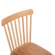 ΣΕΤ ΤΡΑΠΕΖΑΡΙΑΣ 5ΤΜΧ LUCIEN HM21183 MDF TOP & ΞΥΛΟ ΟΞΙΑΣ ΣΕ ΦΥΣΙΚΟ ΧΡΩΜΑ