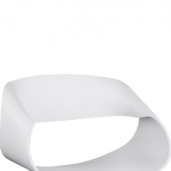 ΣΕΤ ΤΡΑΠΕΖΑΡΙΑΣ 5ΤΜΧ MAGGIE HM21186 MDF TOP & ΠΟΛΥΠΡΟΠΥΛΕΝΙΟ ΣΕ ΛΕΥΚΟ ΧΡΩΜΑ