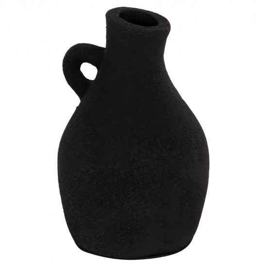 ΕΠΙΤΡΑΠΕΖΙΟ ΔΙΑΚΟΣΜΗΤΙΚΟ ΒΑΖΟ DECANT HM4667.01L ΤΕΡΑΚΟΤΑ ΣΕ ΜΑΥΡΟ--Φ14x21Υεκ.