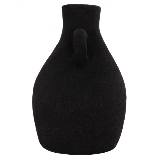 ΕΠΙΤΡΑΠΕΖΙΟ ΔΙΑΚΟΣΜΗΤΙΚΟ ΒΑΖΟ DECANT HM4667.01L ΤΕΡΑΚΟΤΑ ΣΕ ΜΑΥΡΟ--Φ14x21Υεκ.