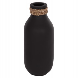 ΕΠΙΤΡΑΠΕΖΙΟ ΔΙΑΚΟΣΜΗΤΙΚΟ ΒΑΖΟ CAMMER HM4687.01M ΤΕΡΑΚΟΤΑ ΣΕ ΜΑΥΡΟ--Φ13x34Υεκ.